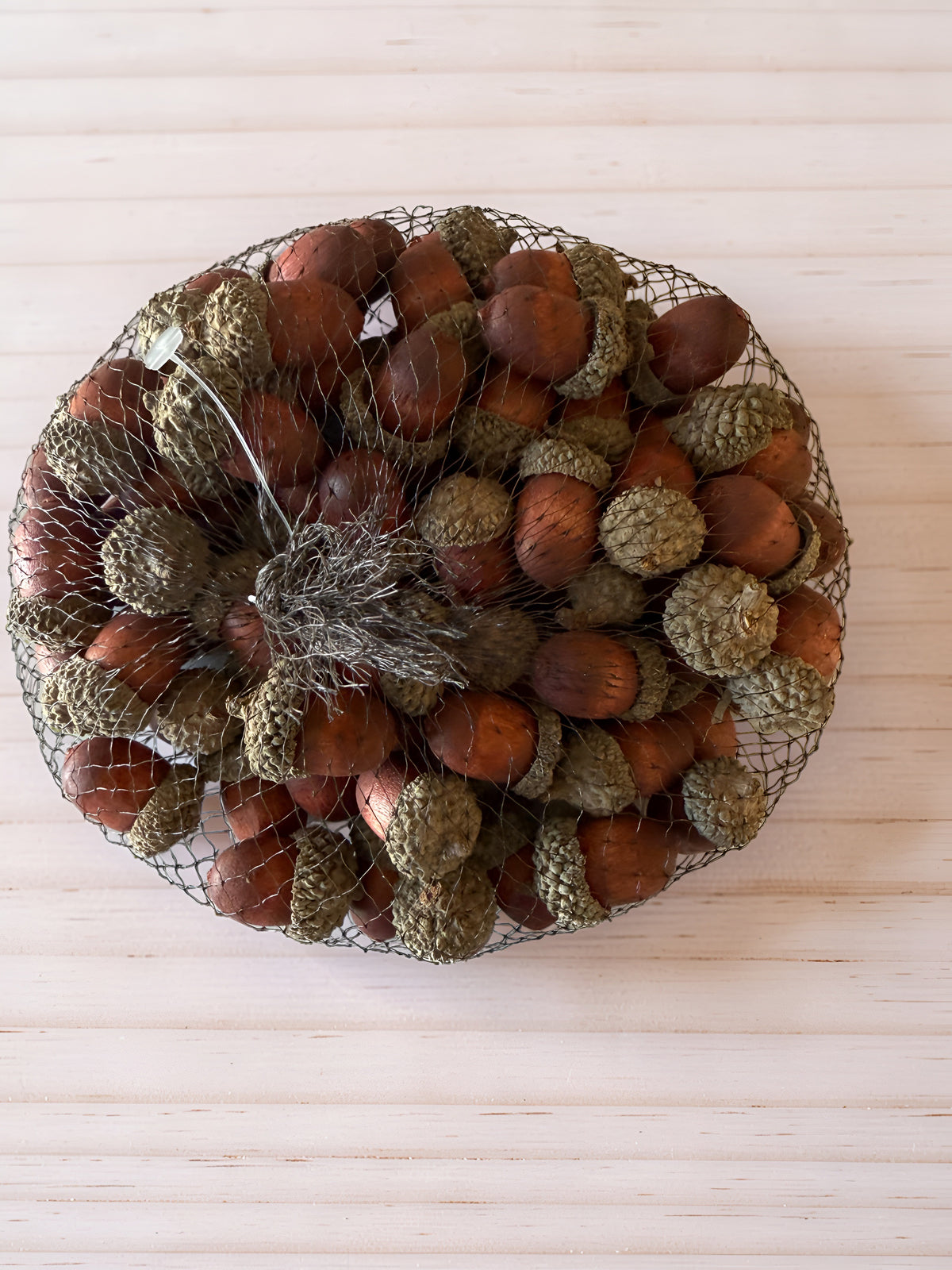 Bag of Brown Wood Acorns