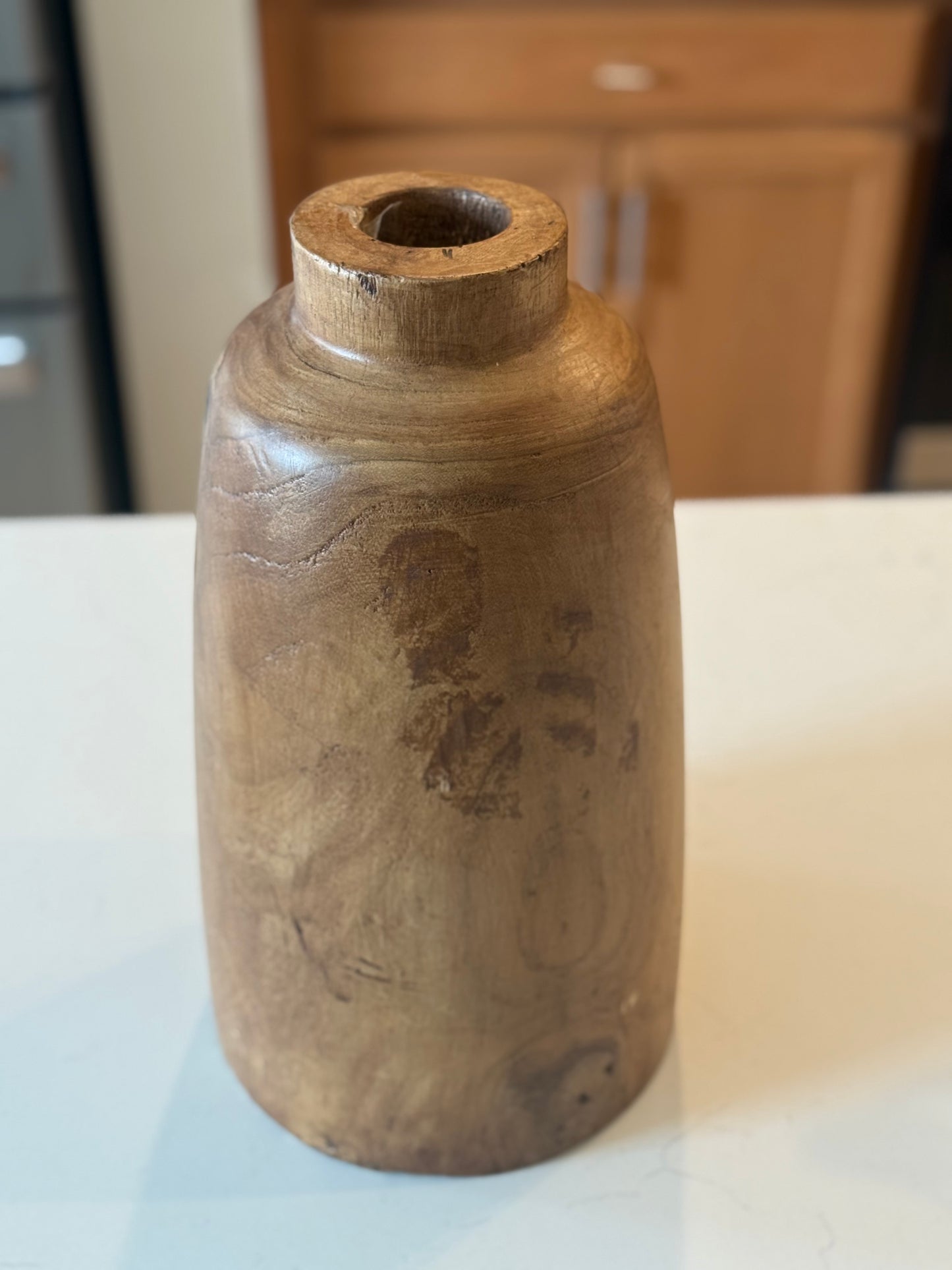 Wood Vase