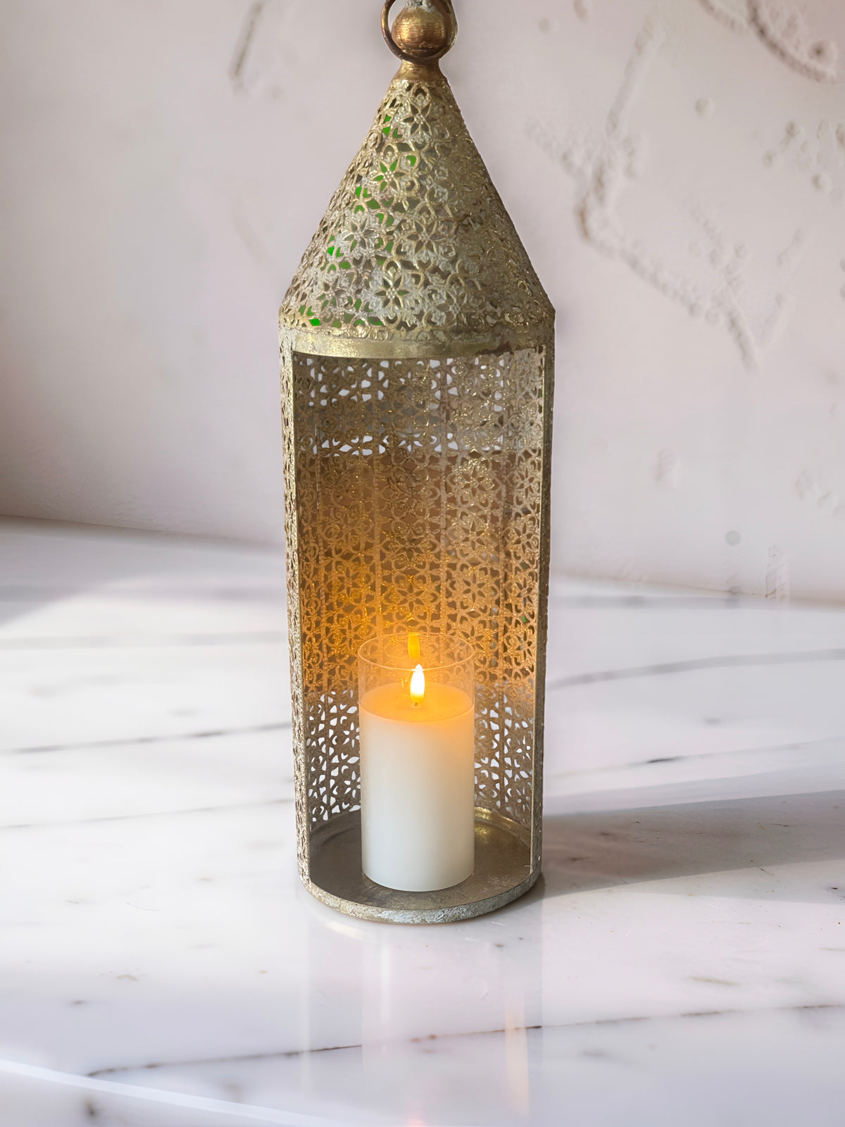 Large Gold Lantern