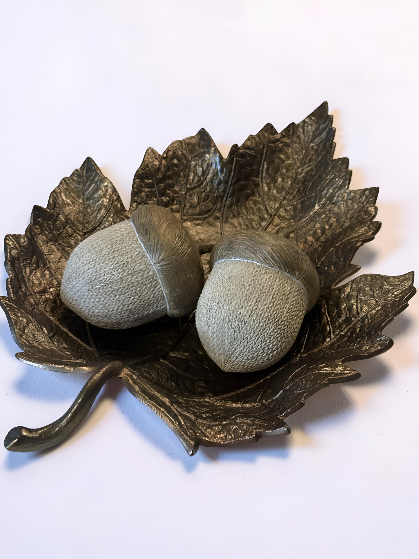Antique Gold Leaf Dish