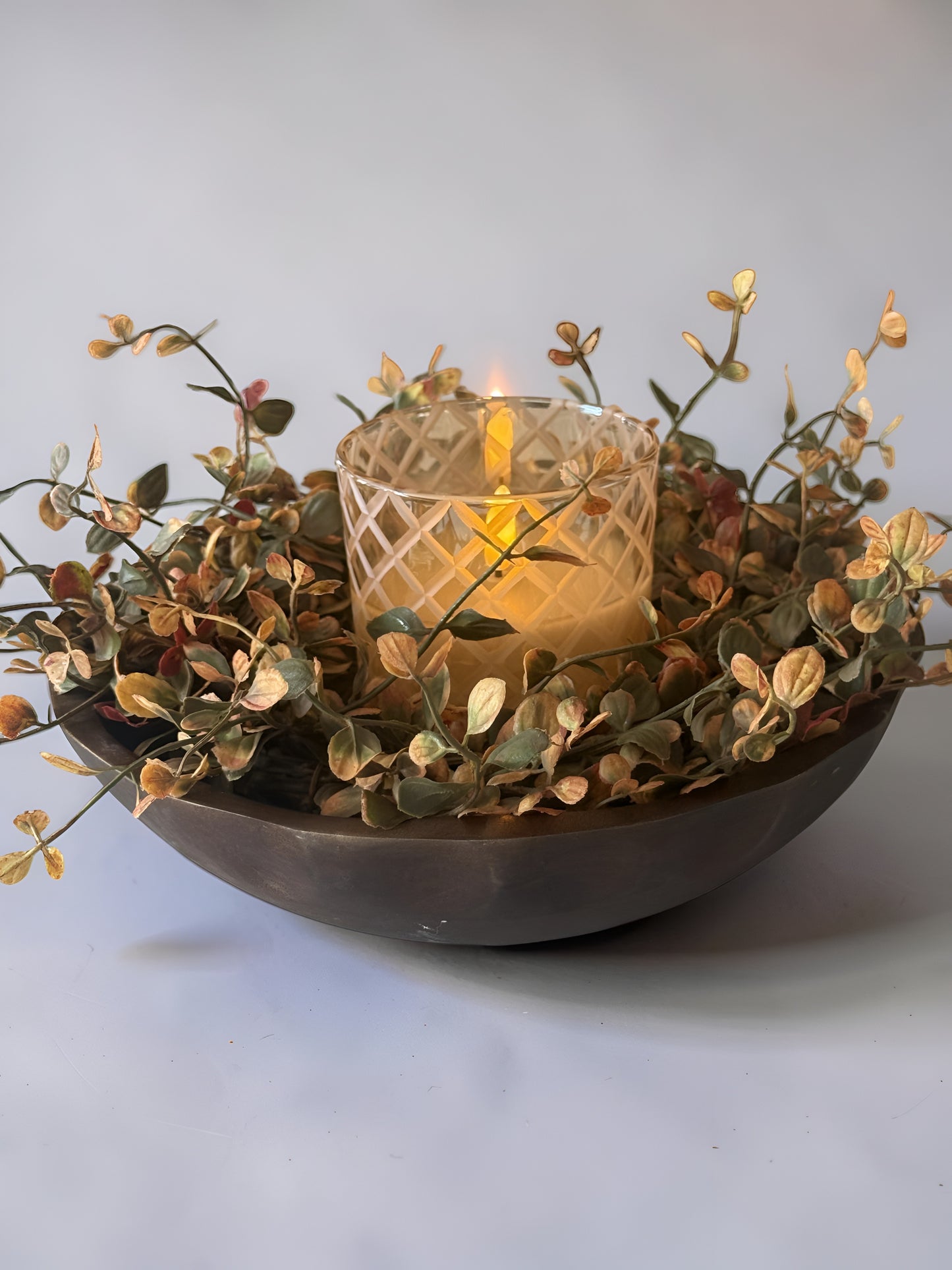Carved Mango Wood Bowl