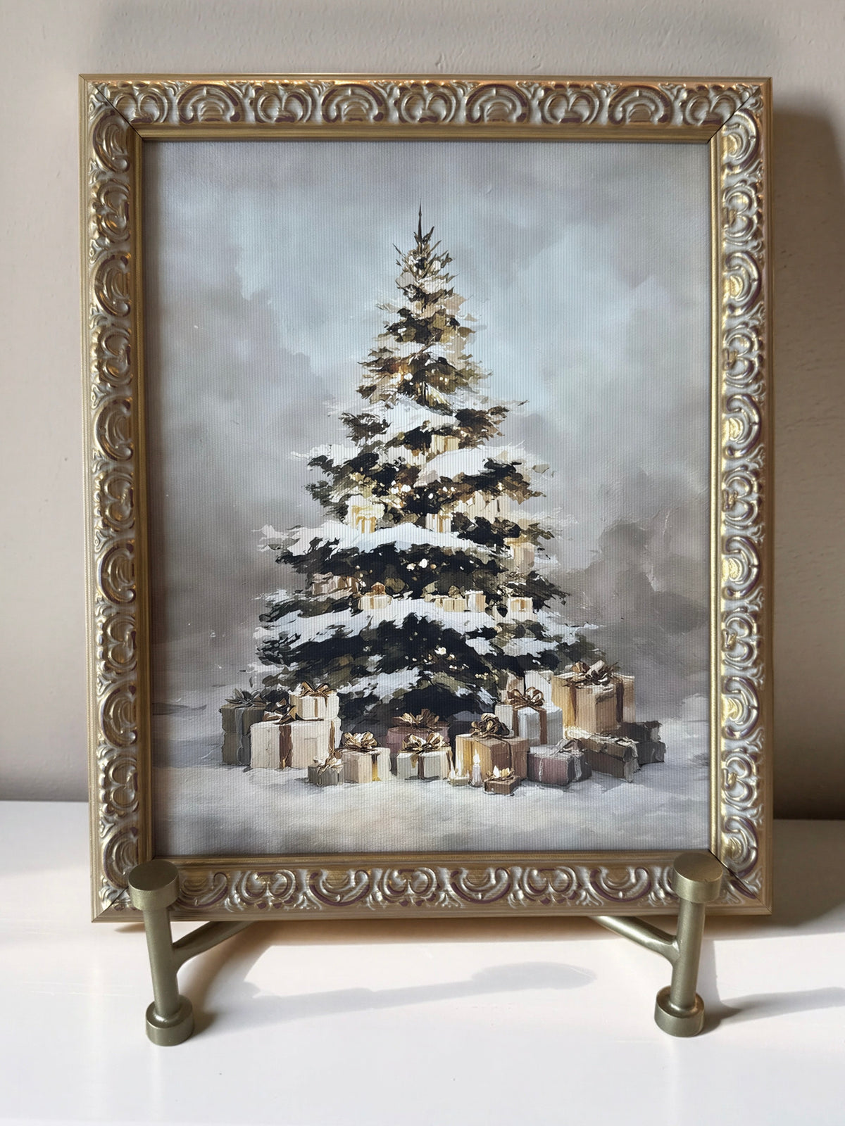 Vintage Christmas Tree Frame