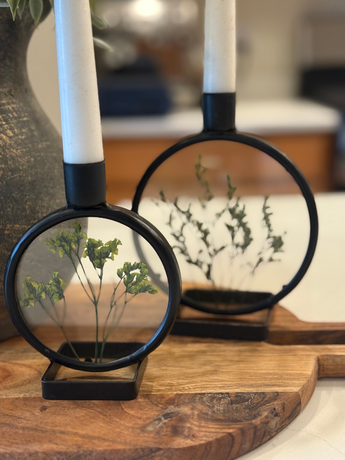 Botanical Candle Holders