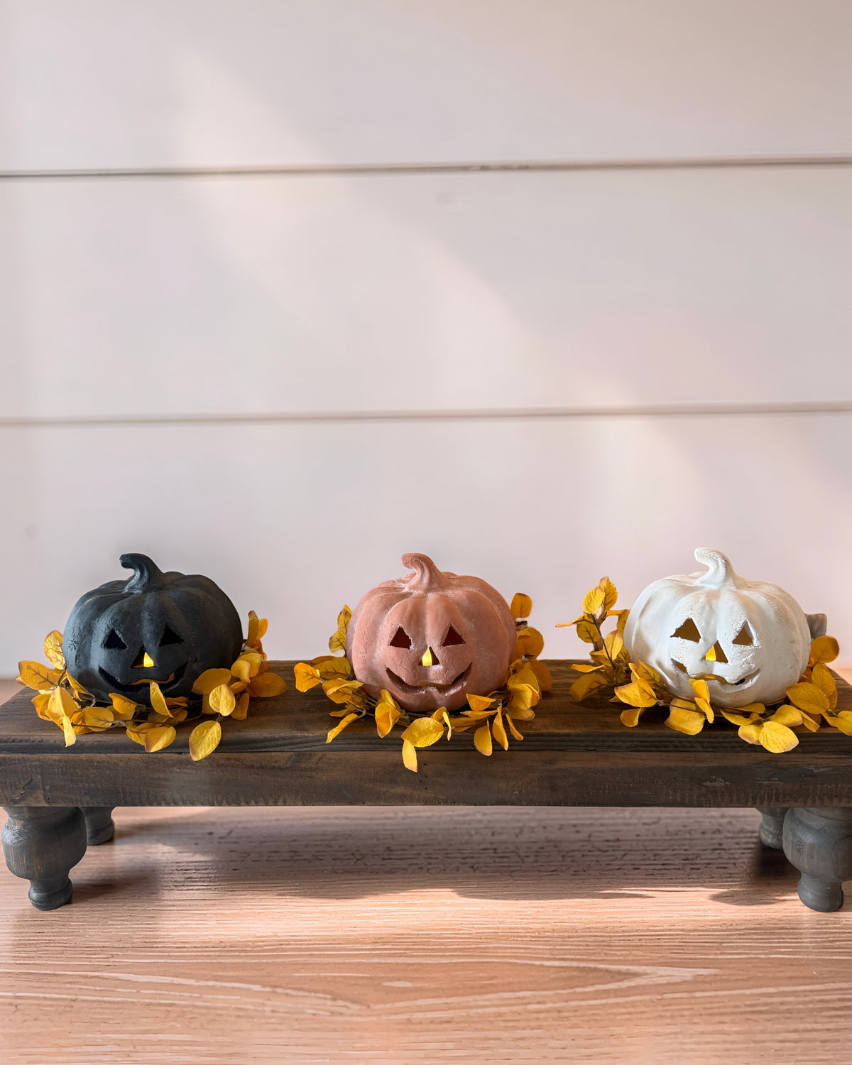 Terracotta Mini Jack O Lanterns