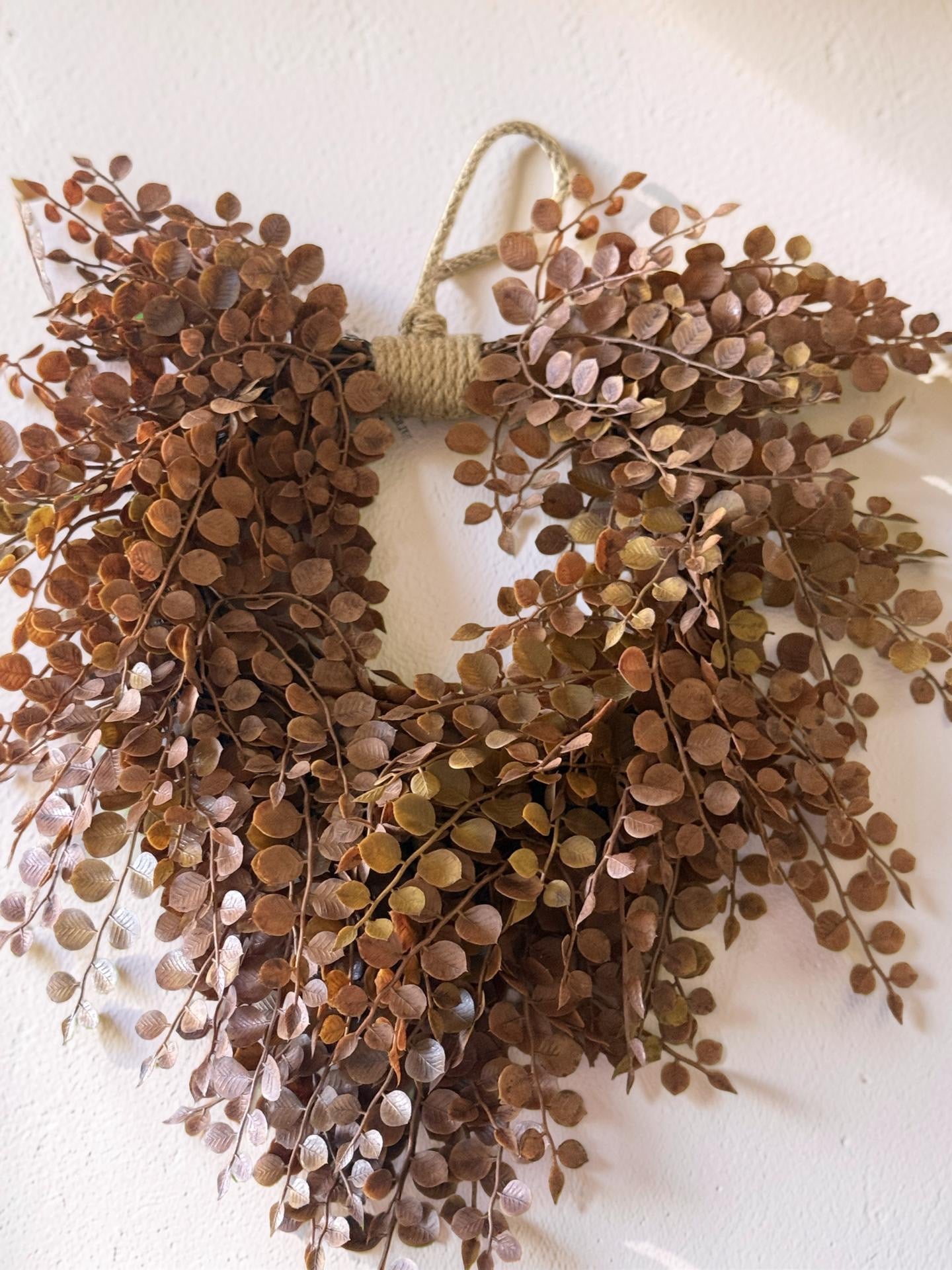 Cider Leaves Hanging Wreath
