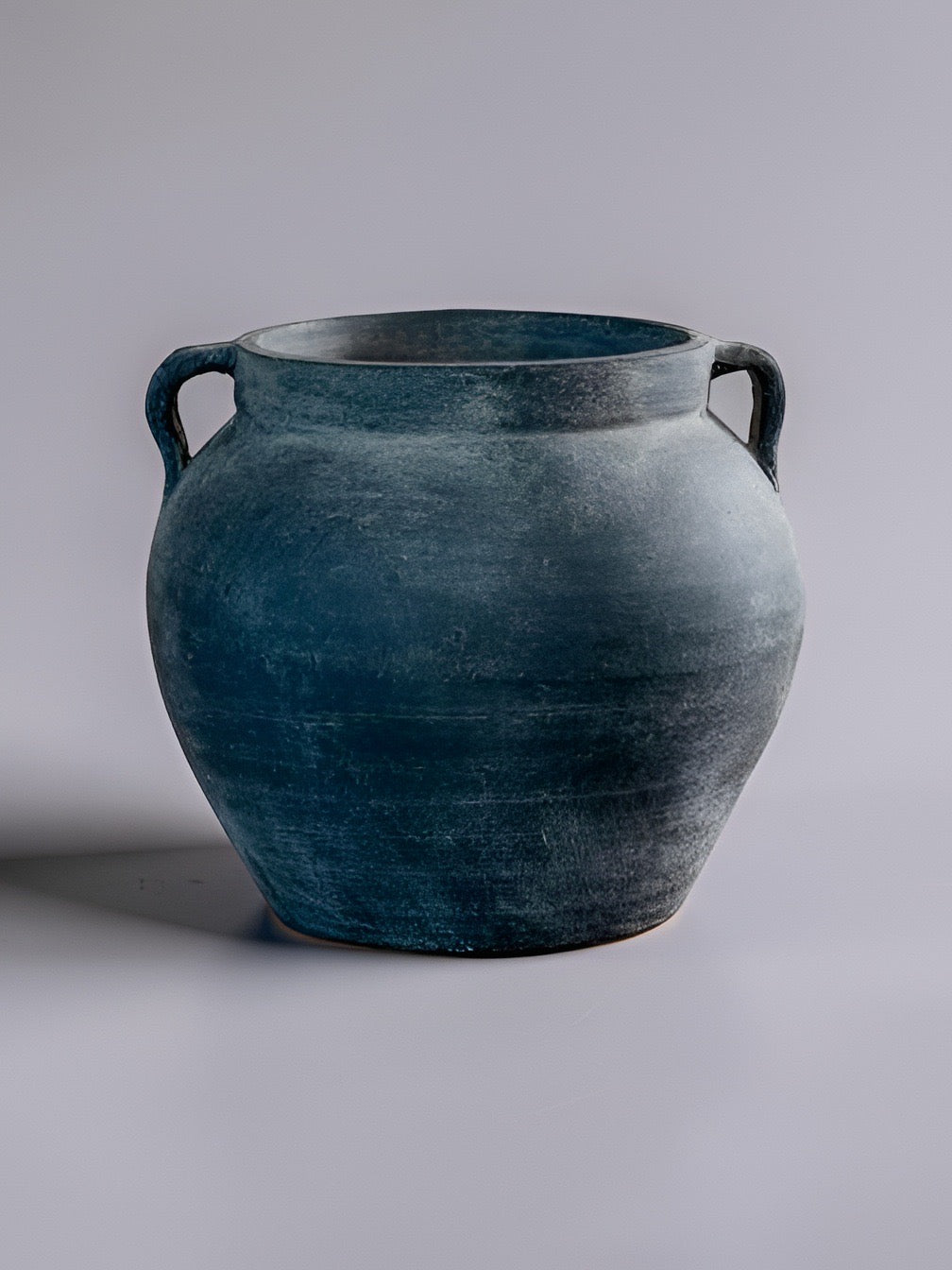 Double Handle Charcoal Vase