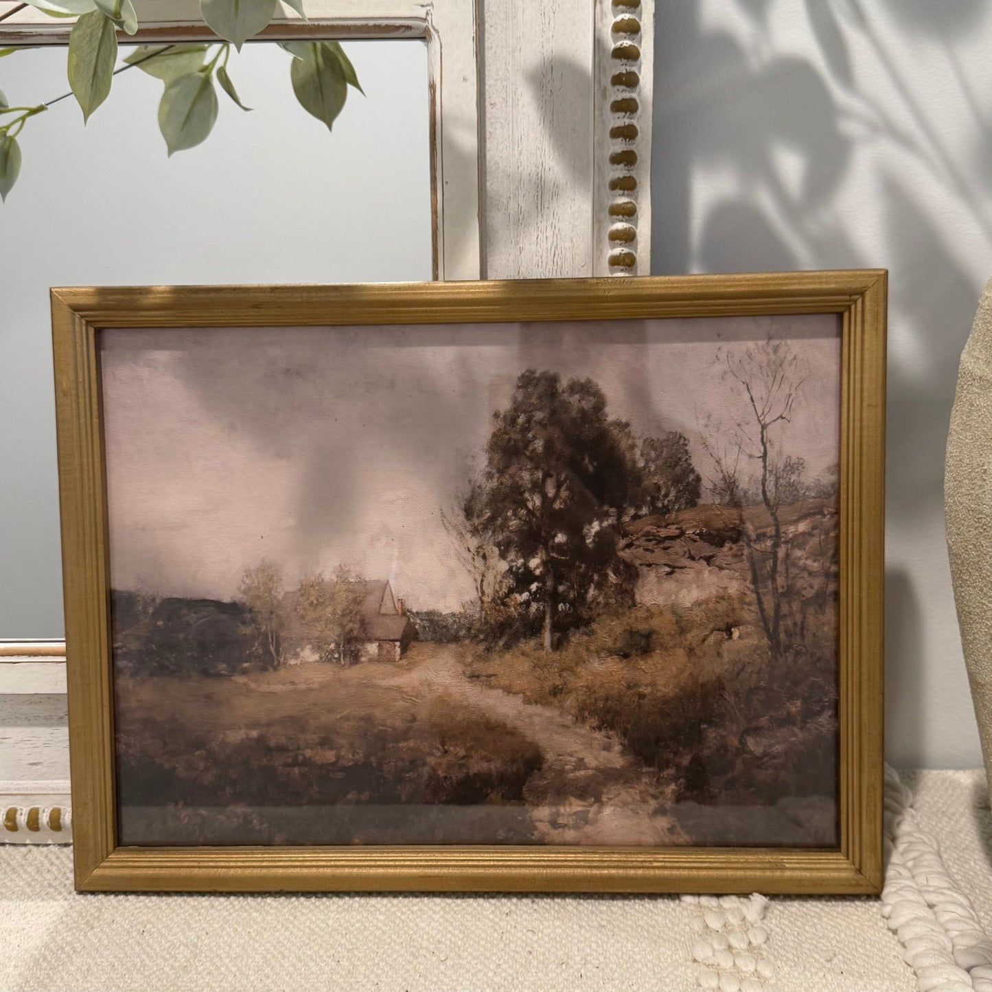 Antique Gold Framed Prints - Vintage Landscapes