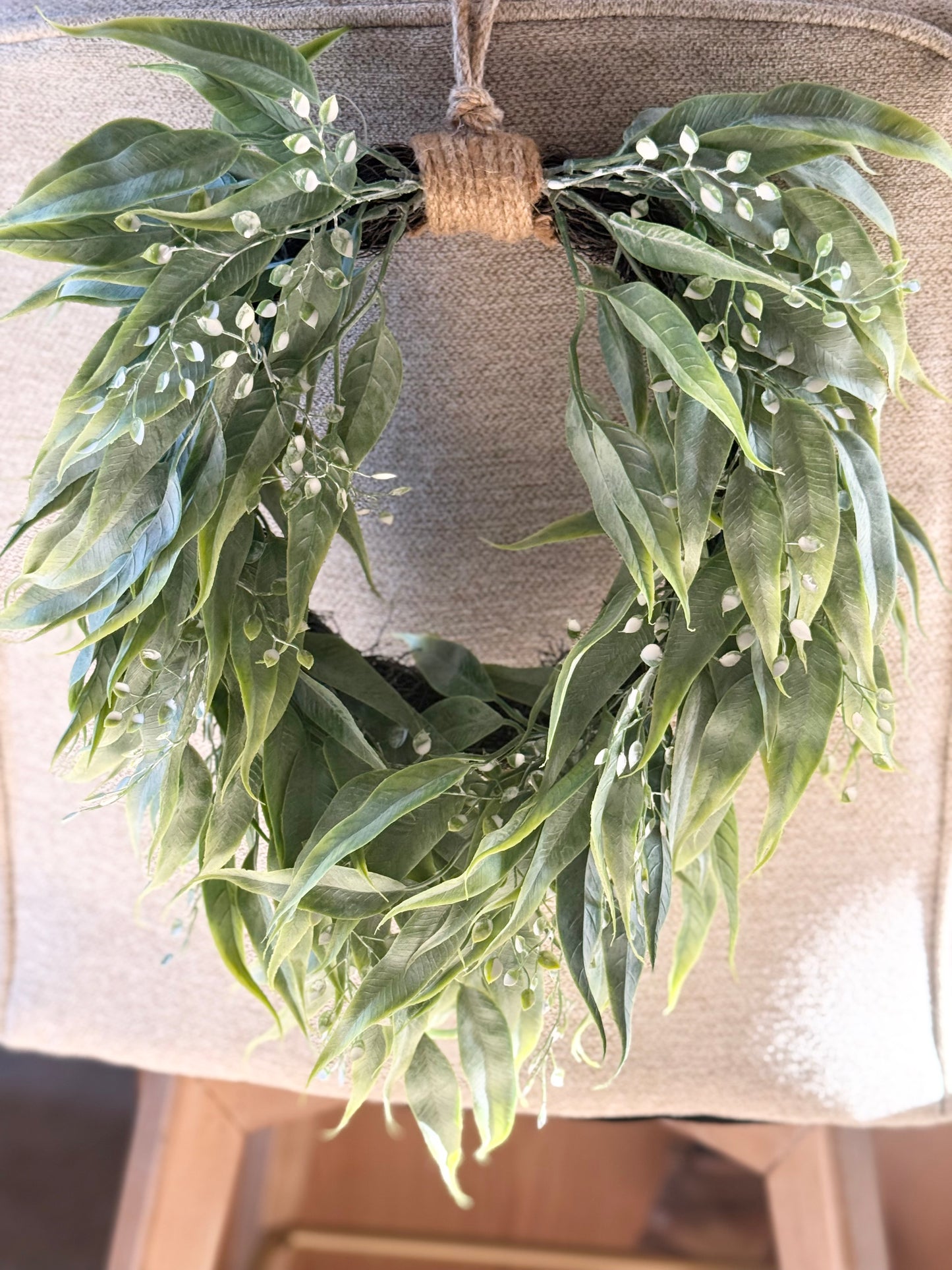 Hourglass Greens Wreath