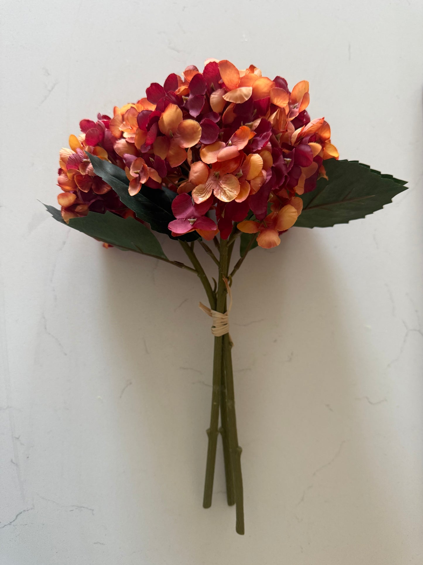 Two Tone Hydrangea Bundle - 13”