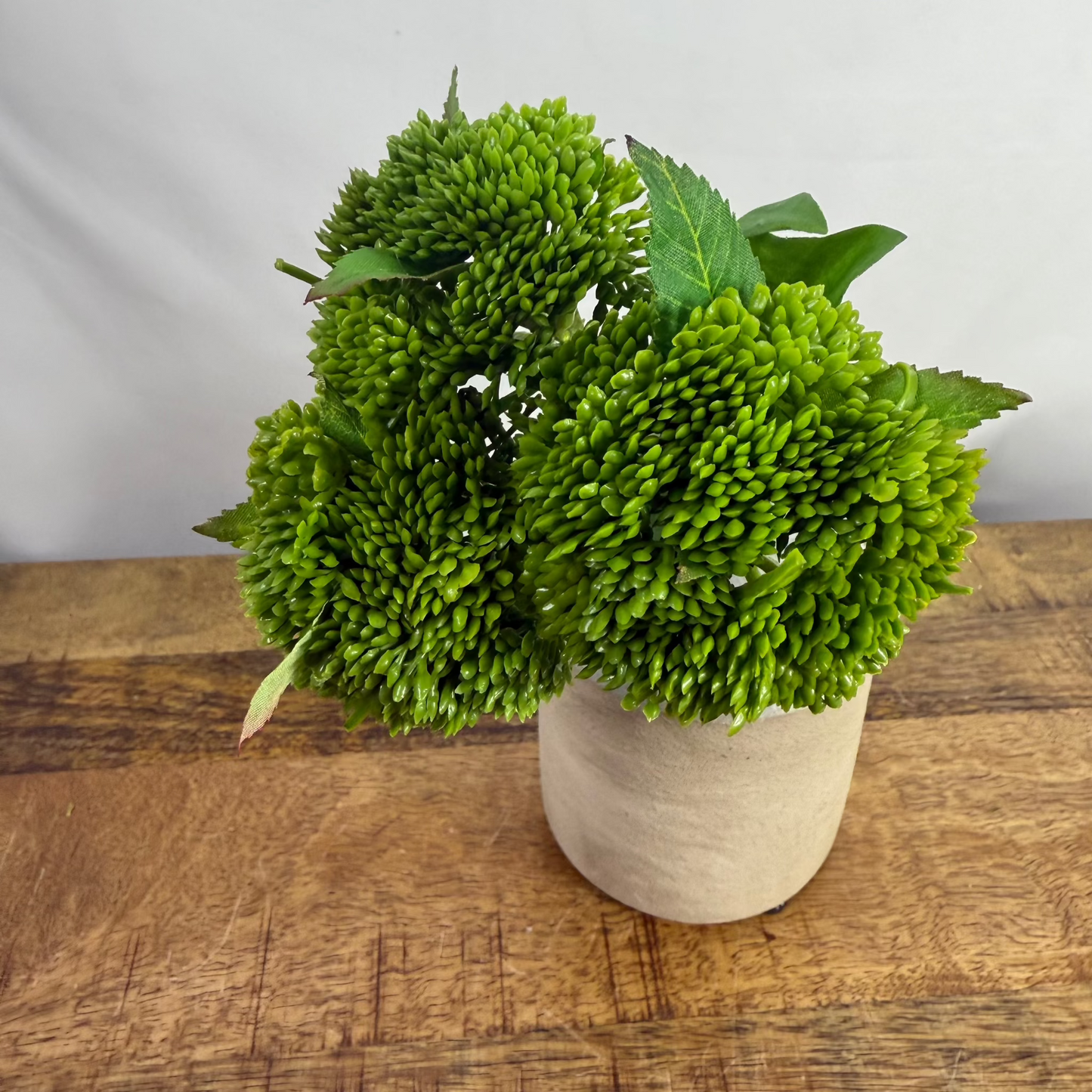 Real Touch Green Sedum Bundle (3 stems)