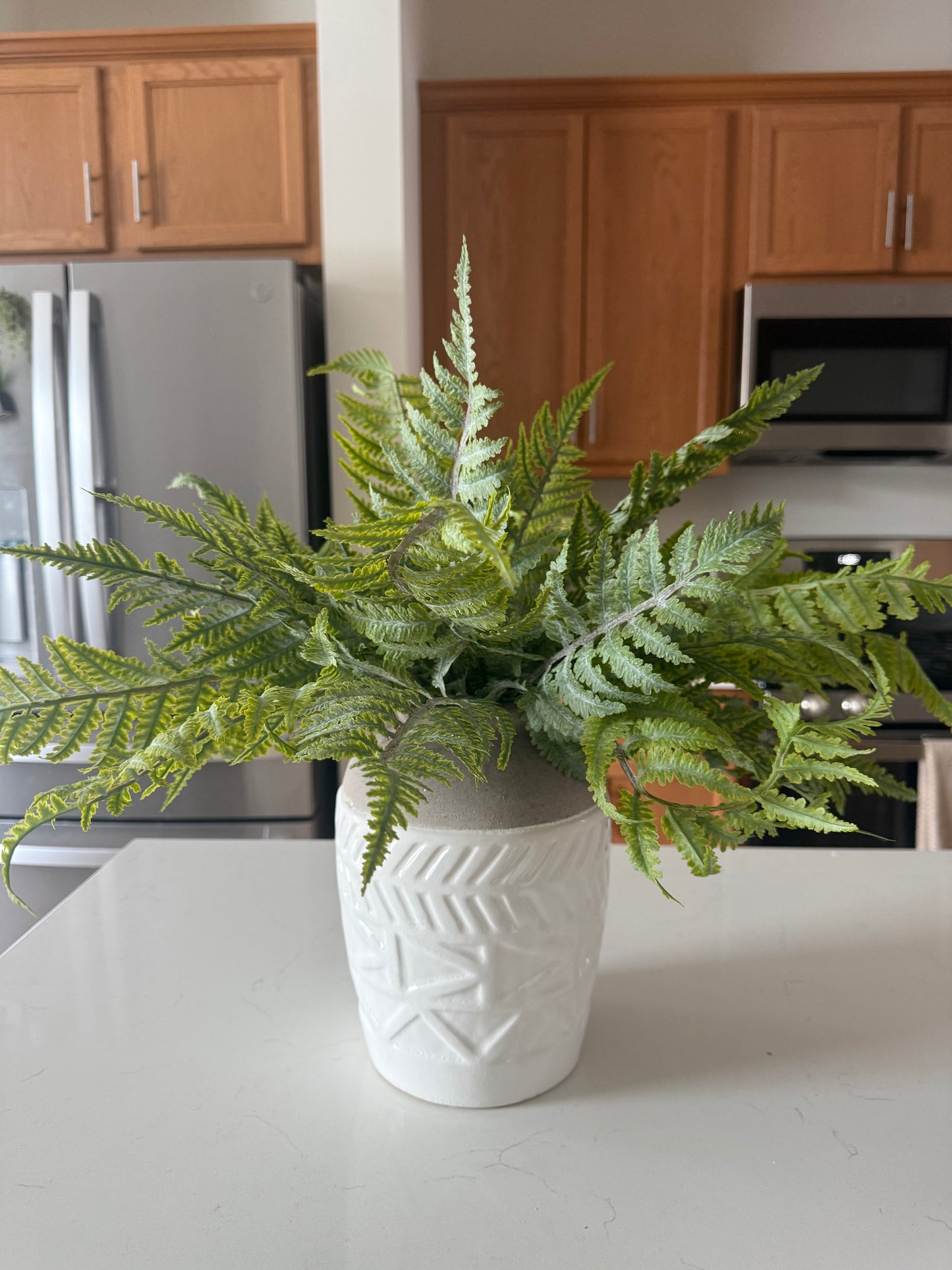 Etched Vase