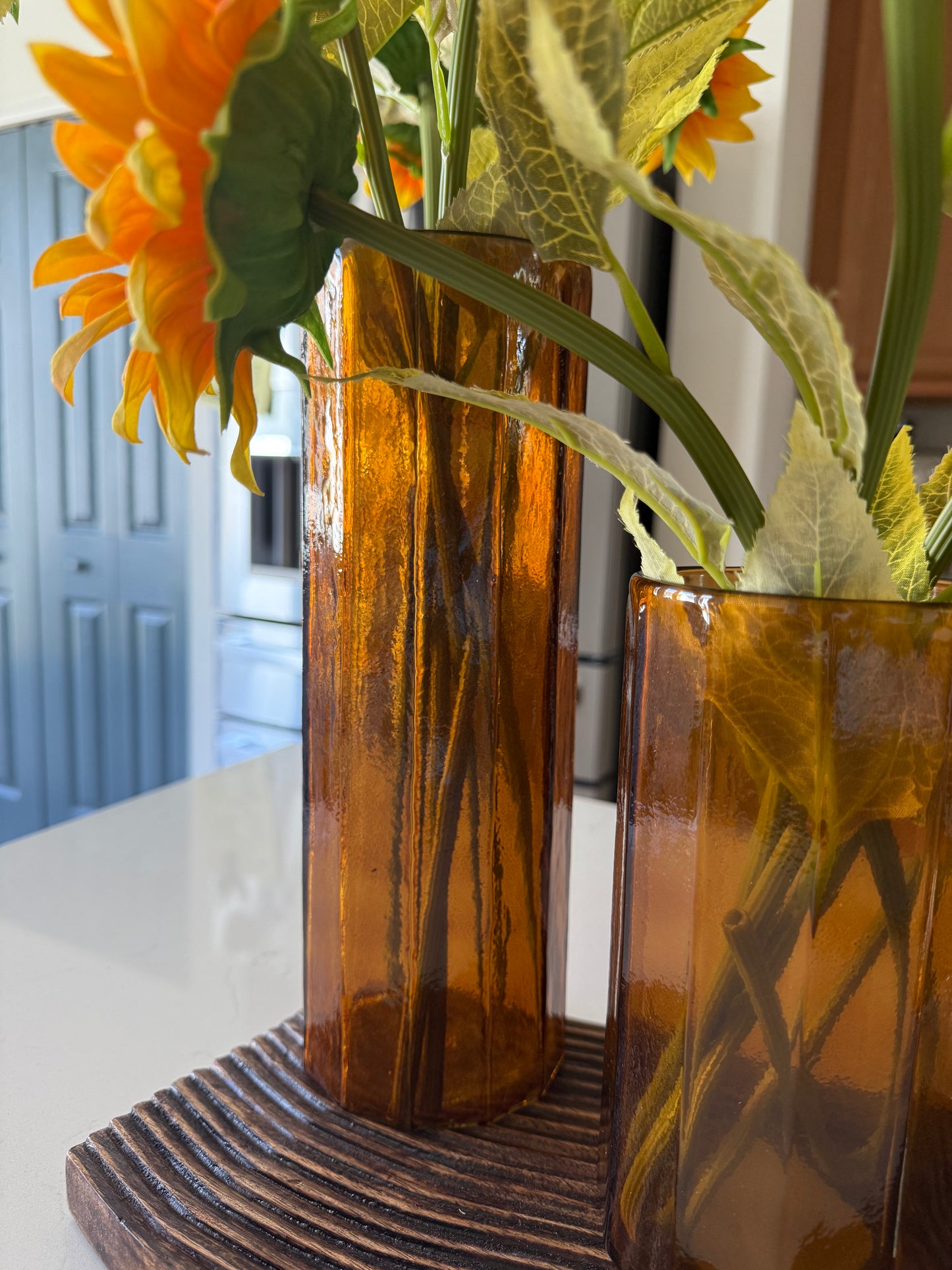Amber Vases