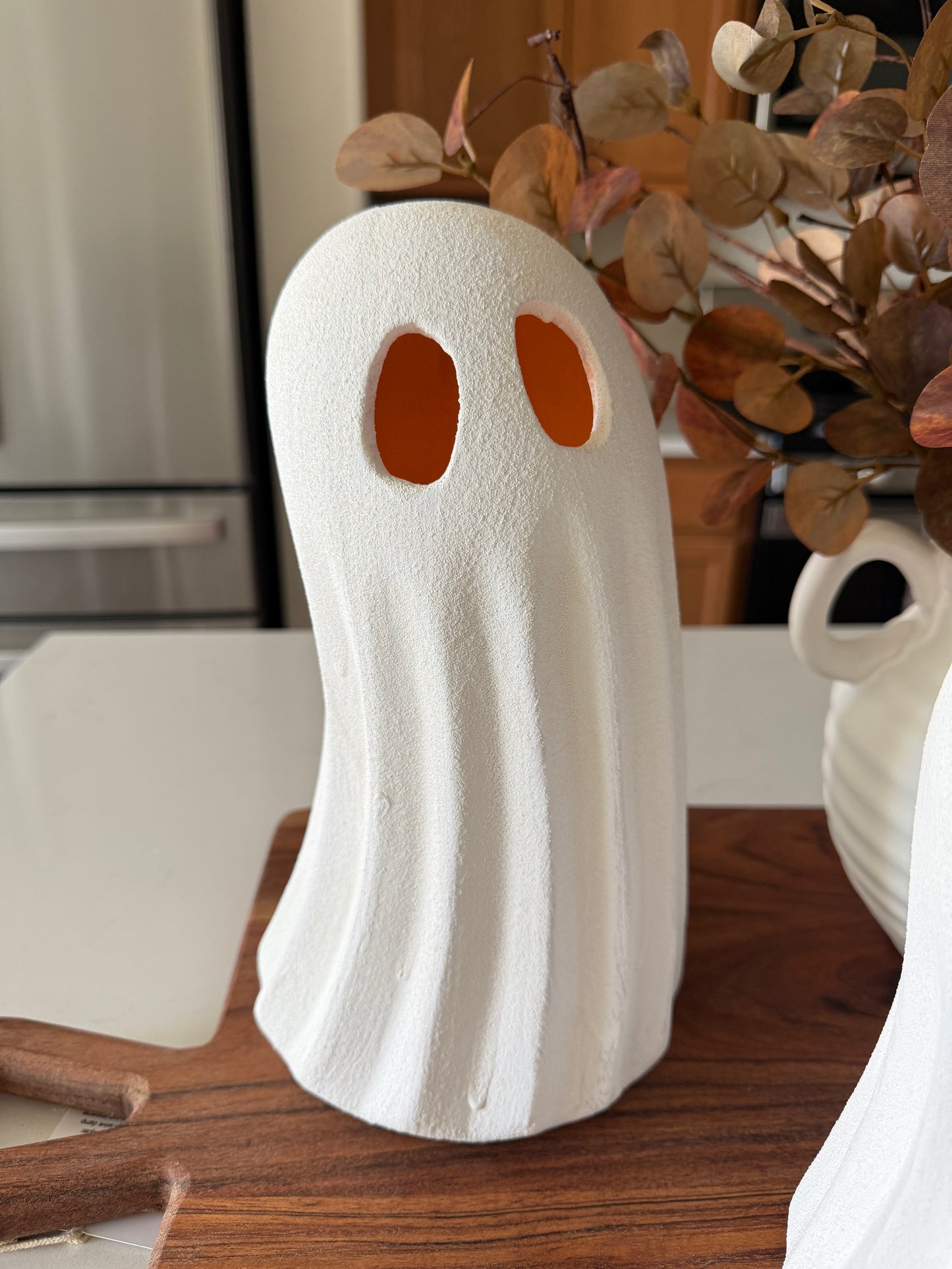 Matte White Ghost - 10.4”H