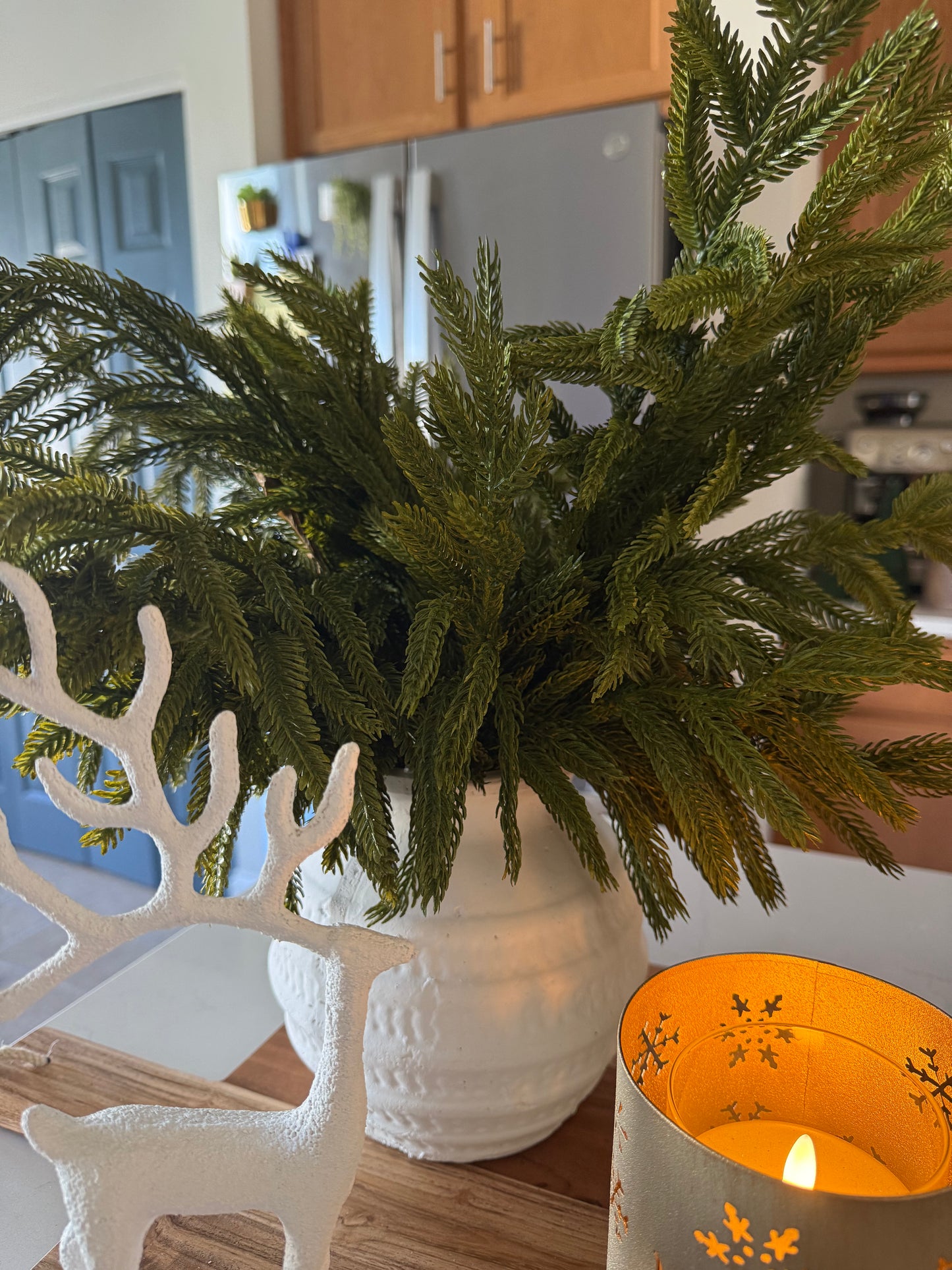 Real Touch Evergreen Stem - 19”