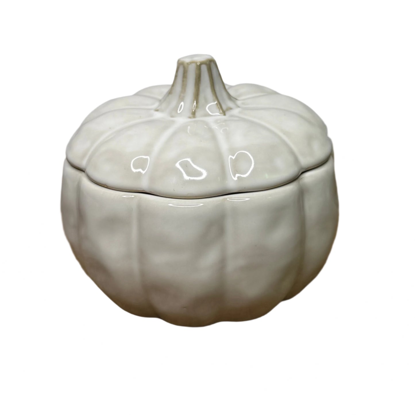 Reactive Glaze Pumpkin Bowl