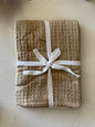 Beige Waffle Hand Towel