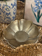 Wavy Rim Gold Bowl