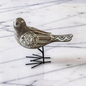 Assorted Whitewash Resin Carved Birds