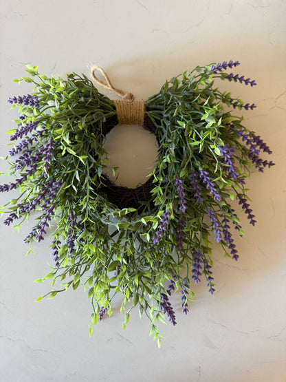 Lavender Wreath -12''