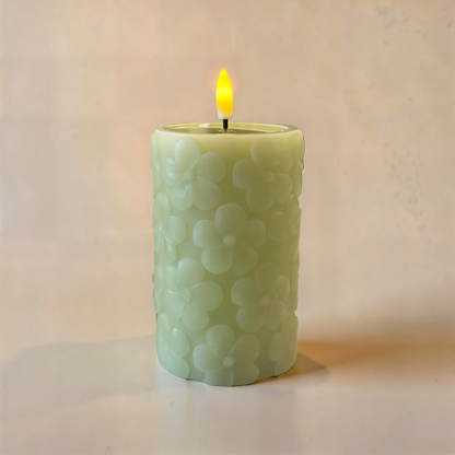 Pastel LED Pillar Candles