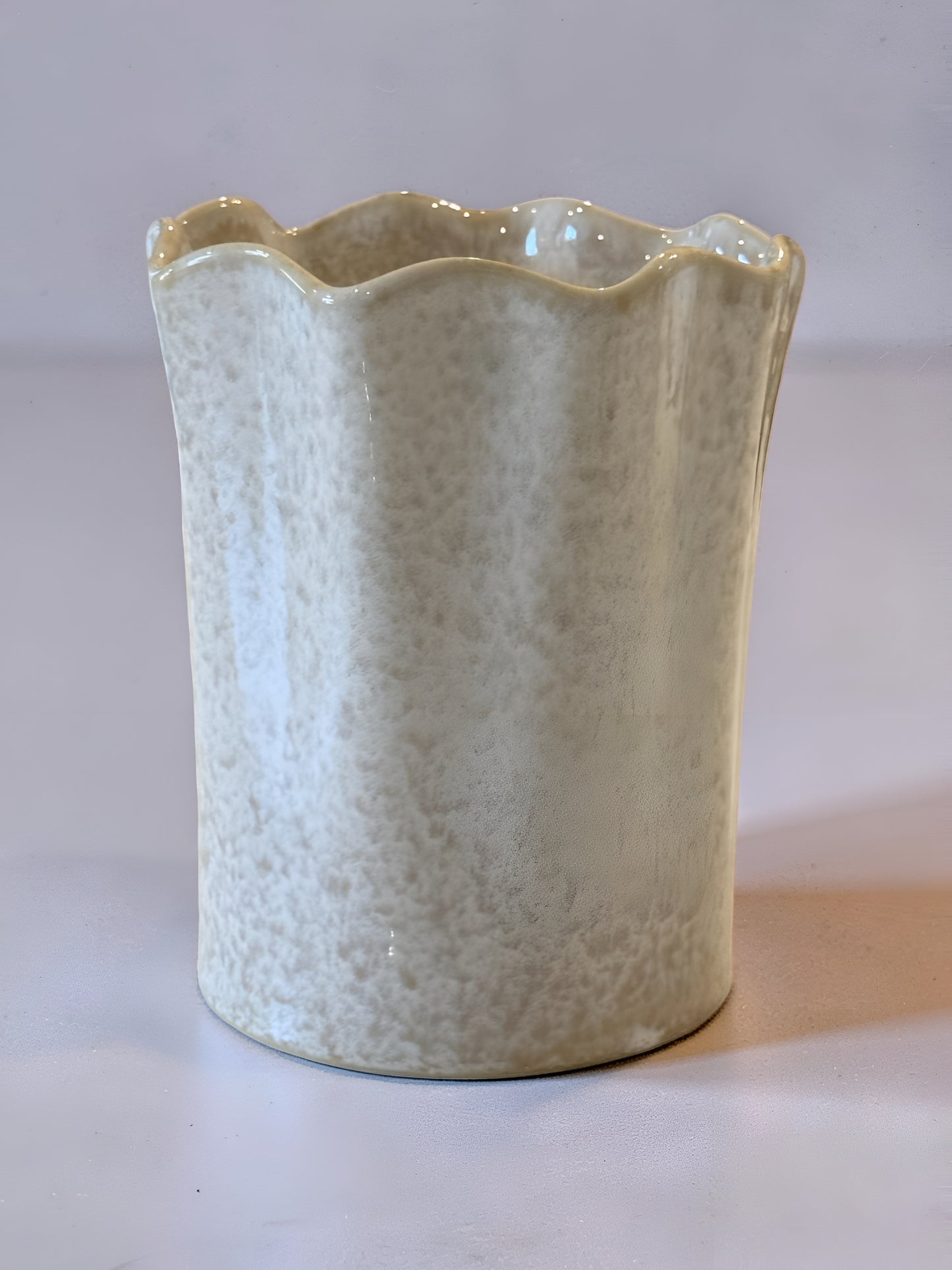 Scallop Edge Vase