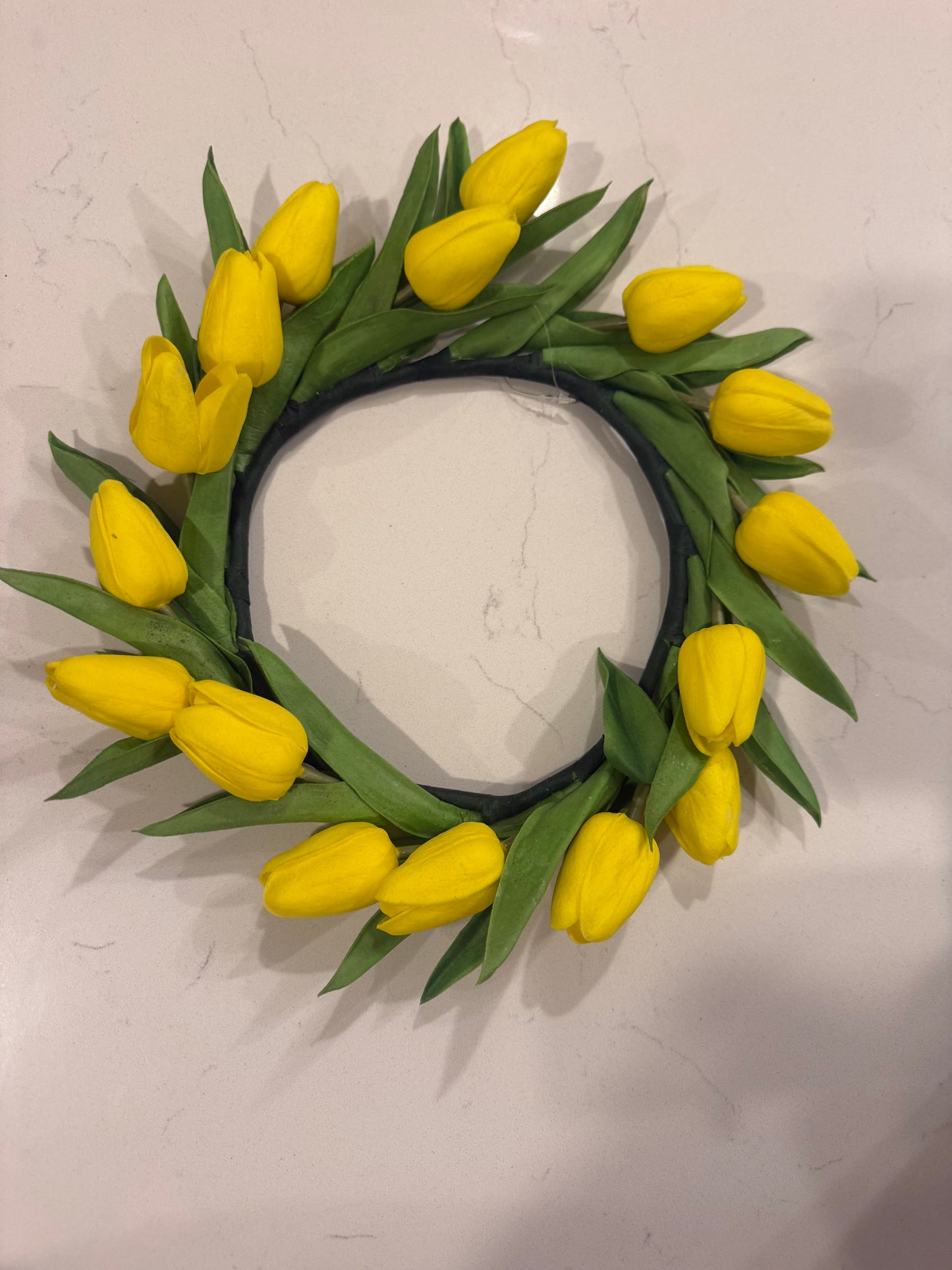 Real Touch Large Mini Tulip Candle Ring
