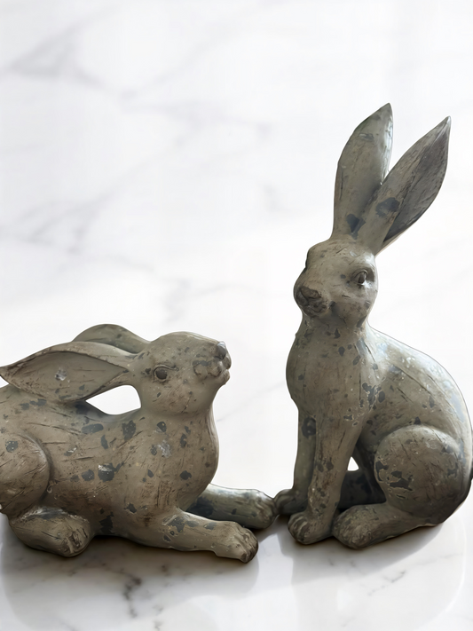 Distressed Gray Bunnies