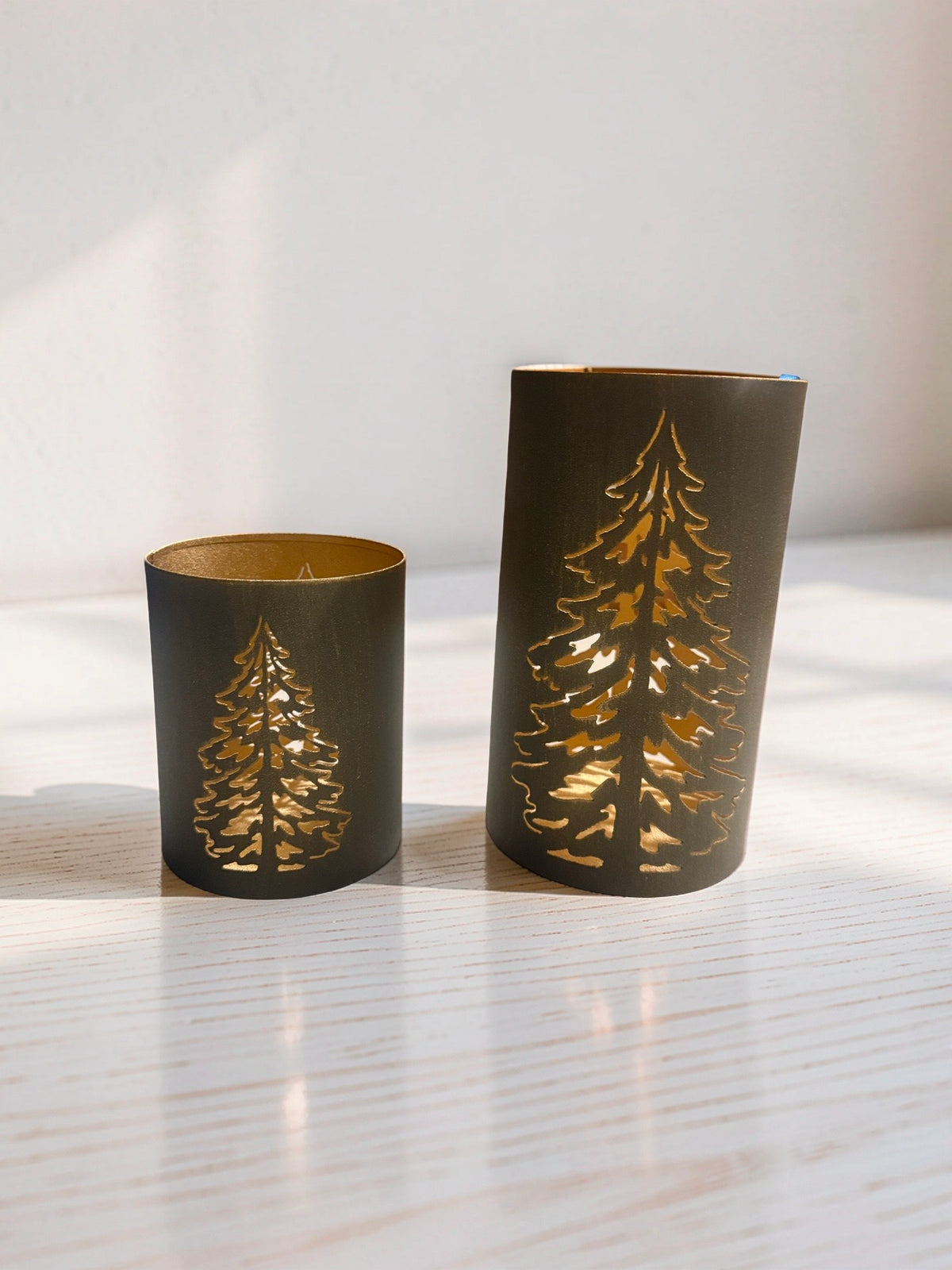 Evergreen Tree Lanterns