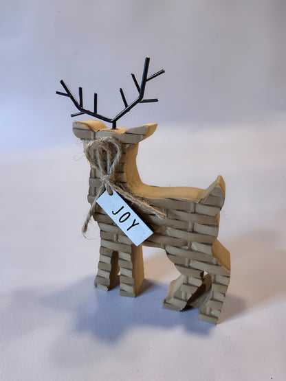 Basketweave Deer