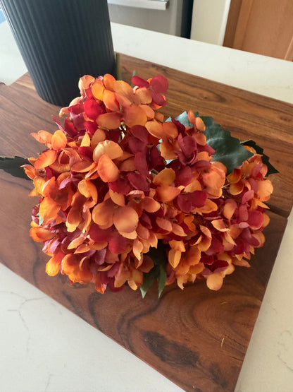 Two Tone Hydrangea Bundle - 13”