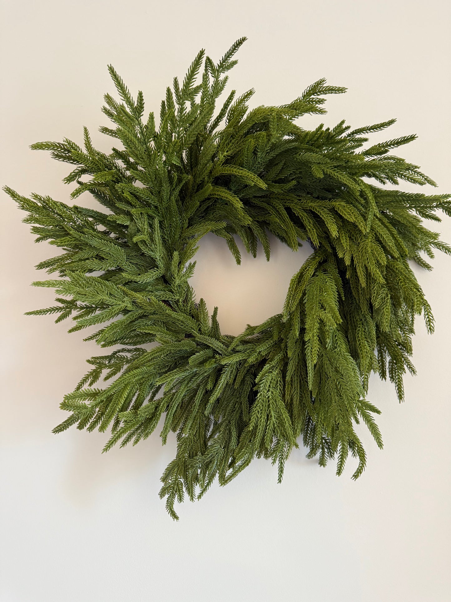 Real Touch Evergreen Wreath