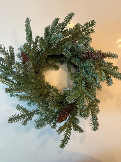 Evergreen Tapestry Candle Ring