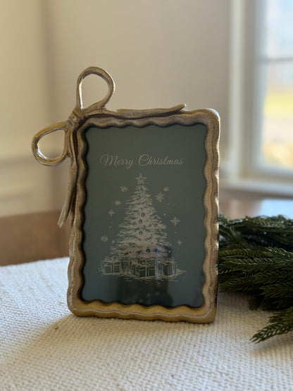 Gold Ribbon Frame