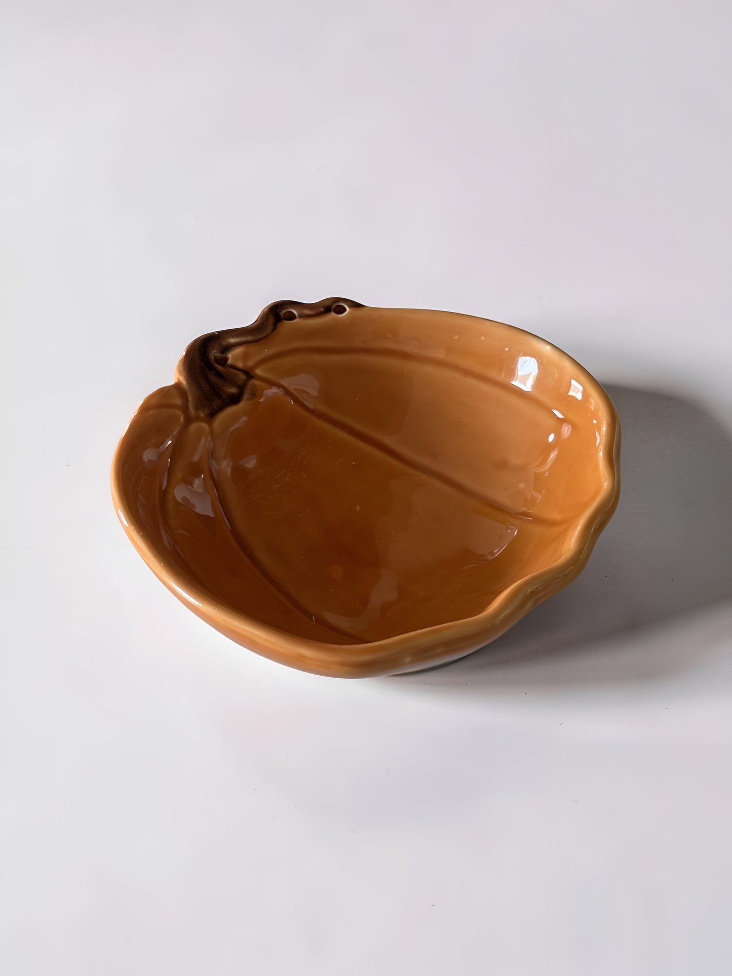 Ceramic Pumpkin Bowl