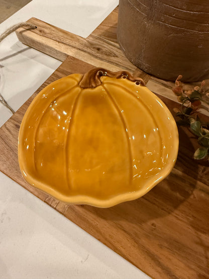 Ceramic Pumpkin Bowl - 35% OFF