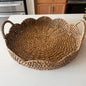 Braided Scalloped Seagrass Tray