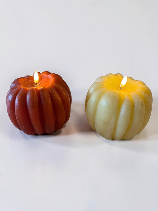 Pumpkin Candle 5''H
