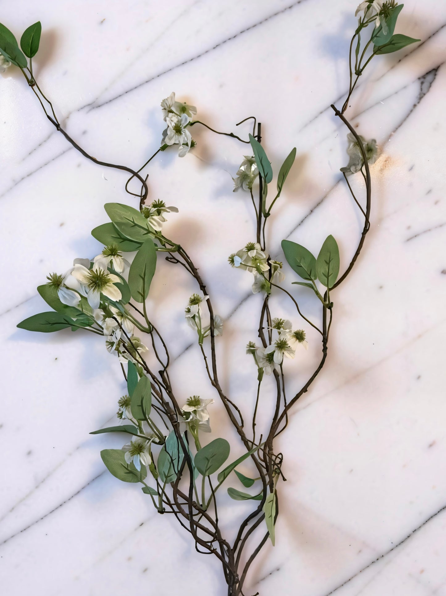 Mini Floral Branch -41.5”L