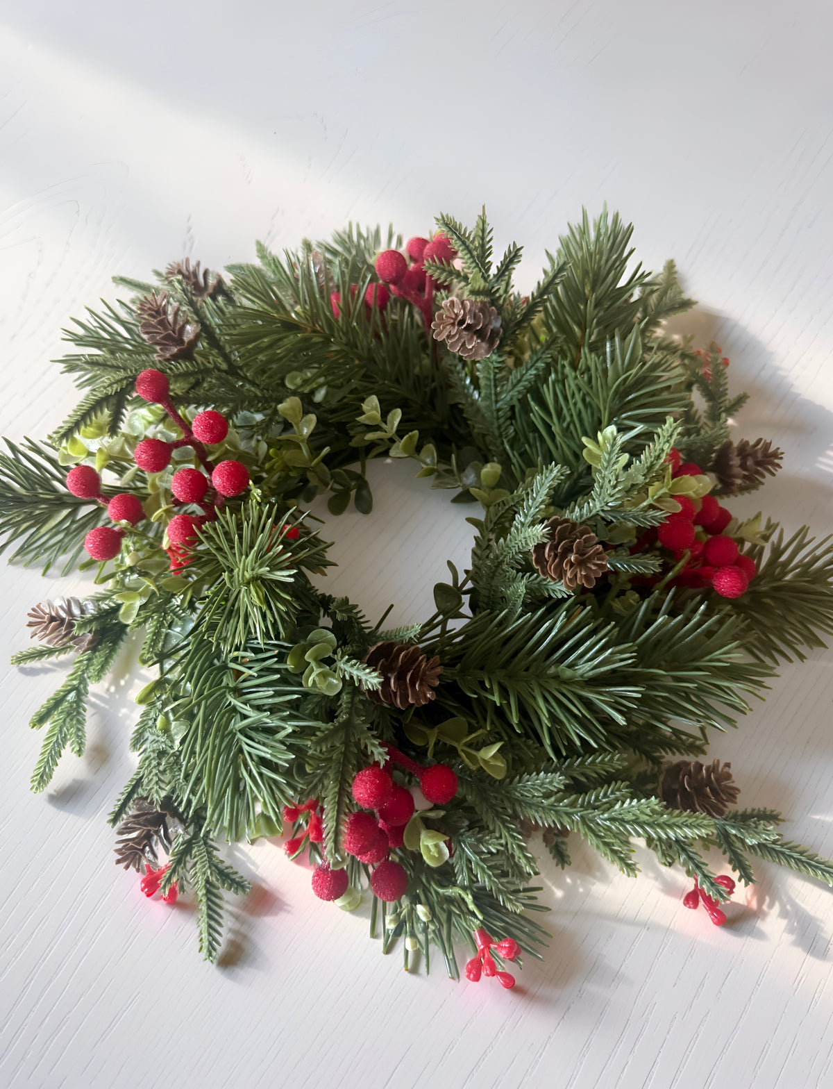 Pineheart Berry Candle Ring