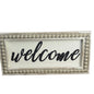 Beaded Welcome Sign