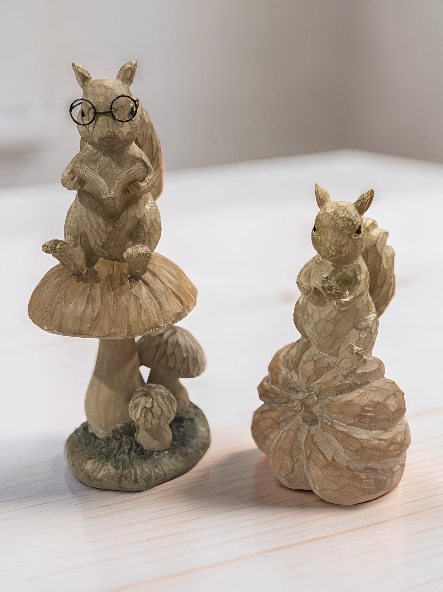 Resin Squirrels