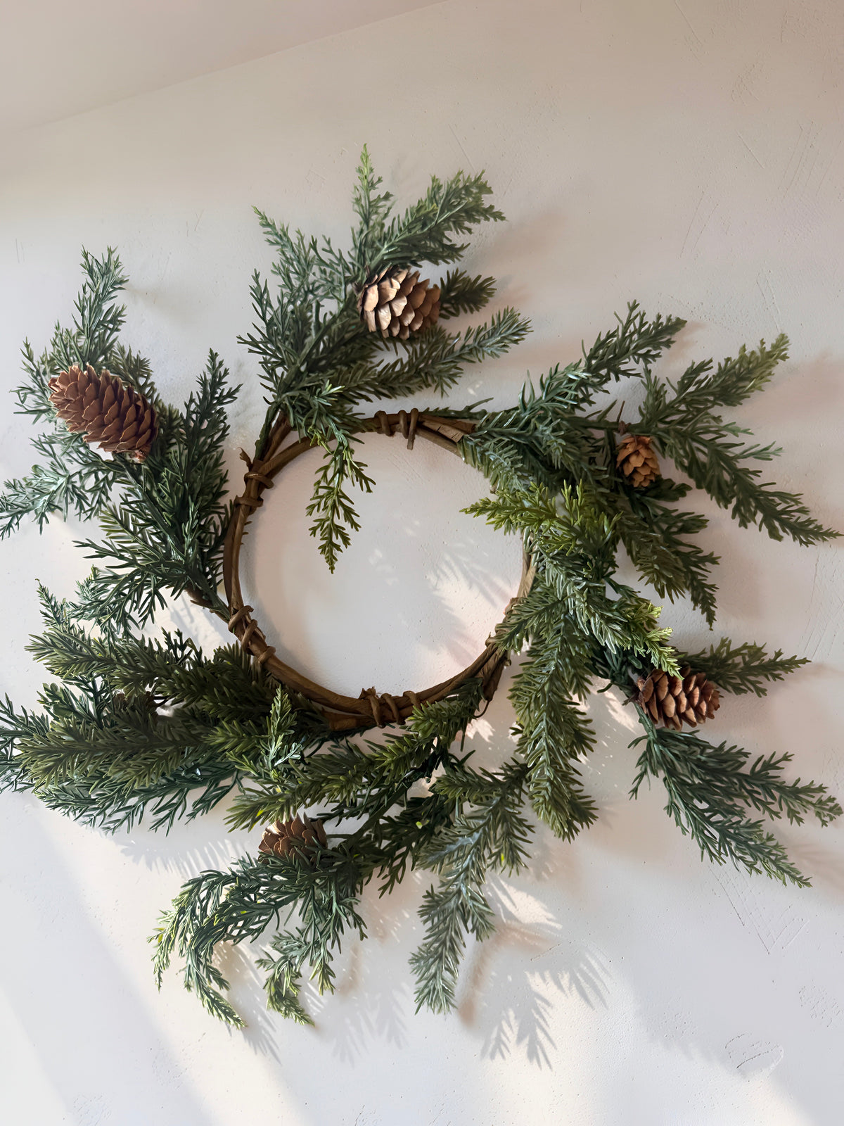 Crosswoods Juniper Candle Ring 4.5''