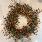 Red Pimpernel Candle Ring - Large