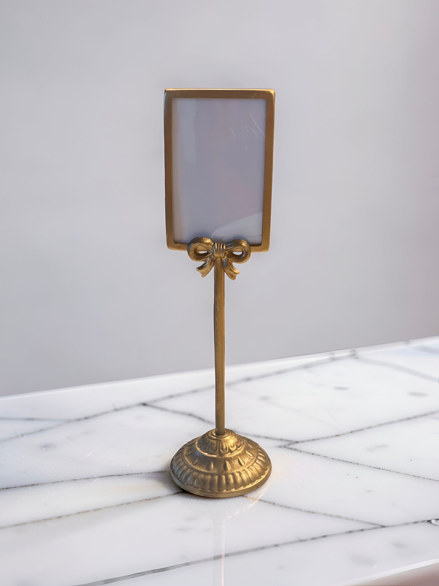 Gold Frame Tabletop Stand