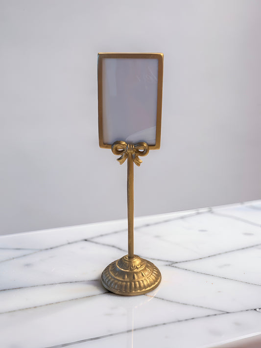 Gold Frame Tabletop Stand