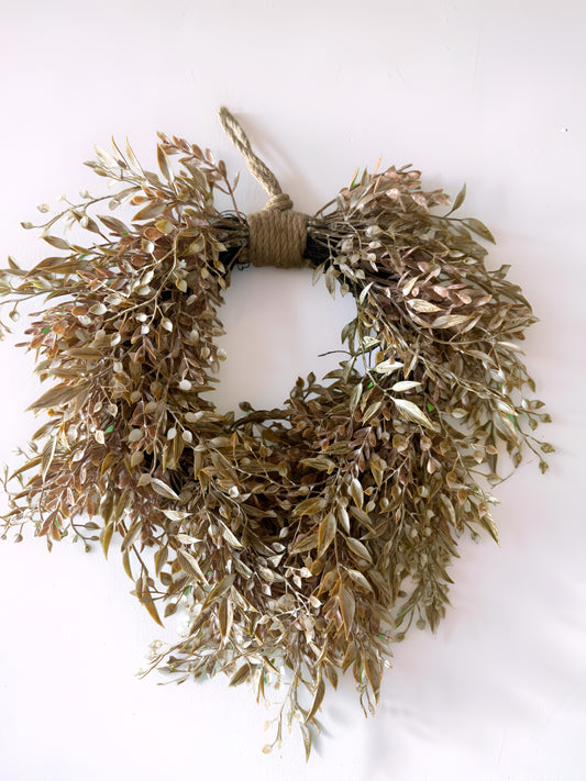 Ambermist Sage Hanging Wreath