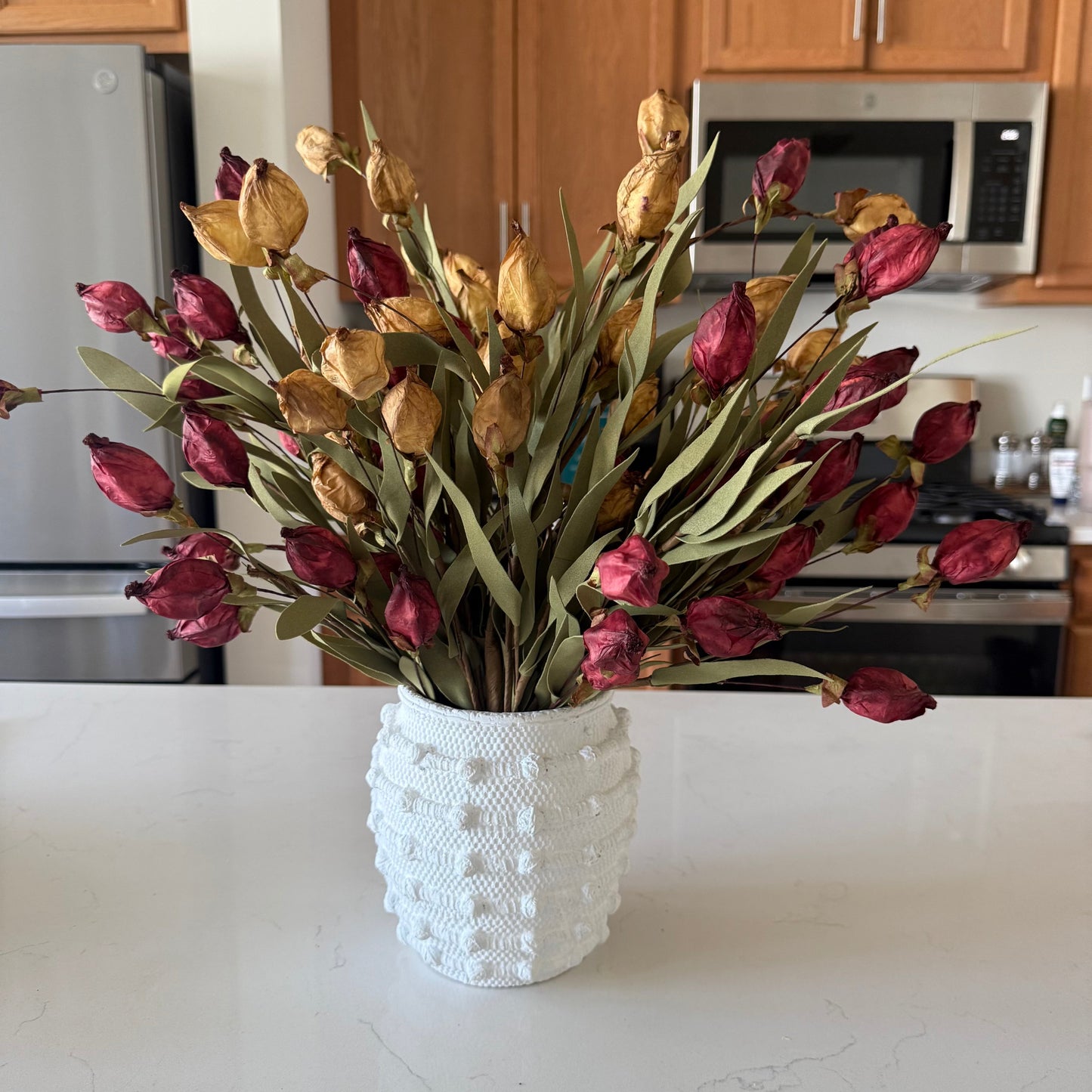 White Knot Planter