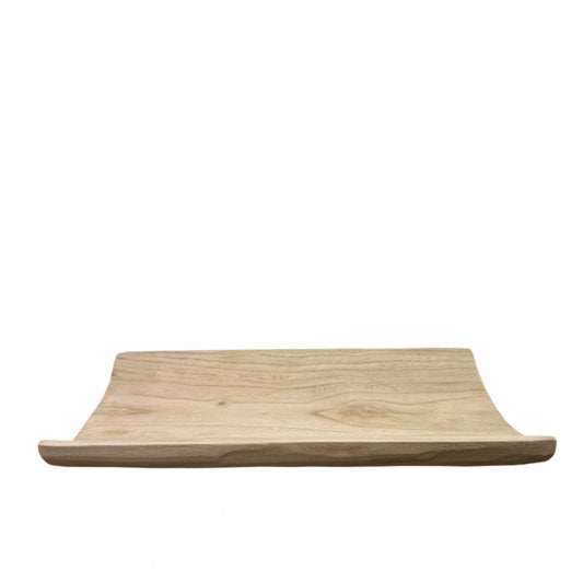 Paulownia Wood Carved Tray