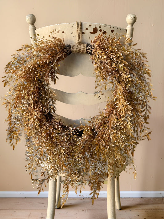 Ambermist Sage Hanging Wreath -Large