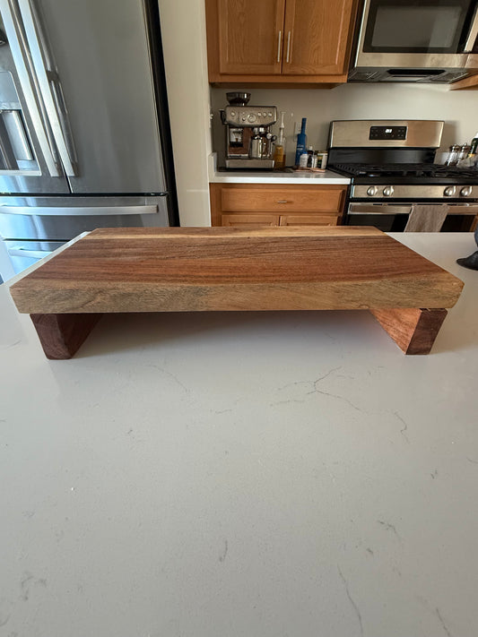 Natural Wood Riser -15.75”